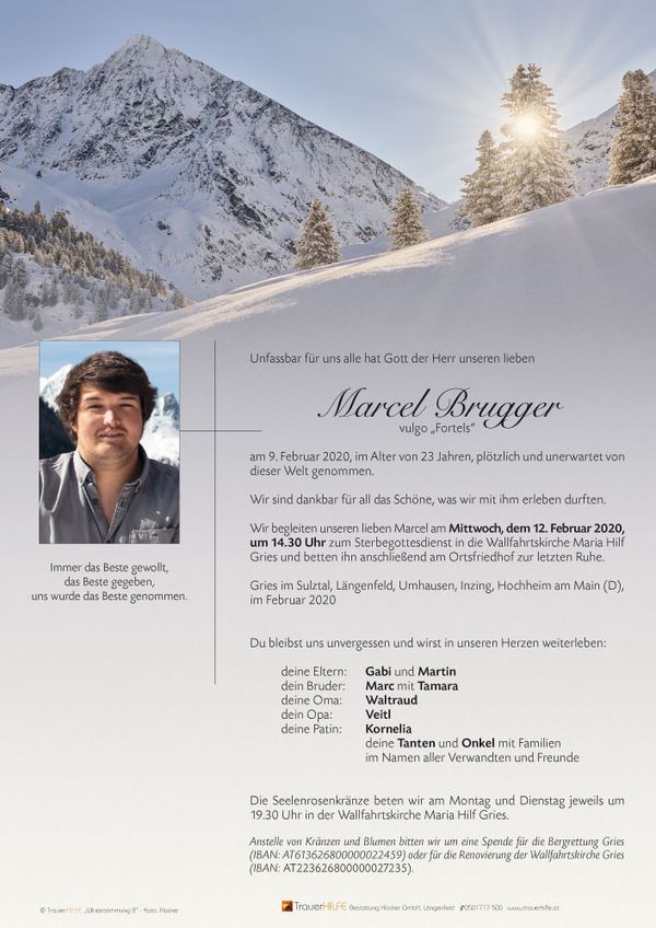 Marcel Brugger Marcel Brugger